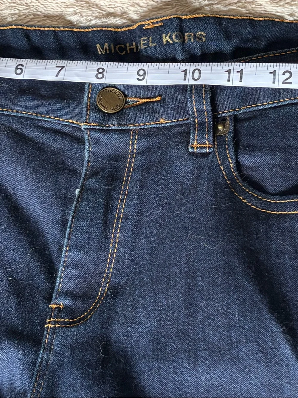 Michael Kors Men's Navy Straight Jeans